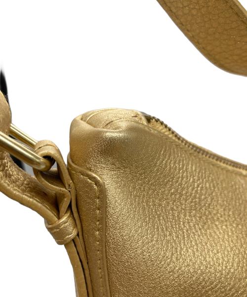 LAUREN RALPH LAUREN（ローレンラルフローレン）LAUREN RALPH LAUREN (ローレンラルフローレン) ショルダーバッグ ゴールドの古着・服飾アイテム