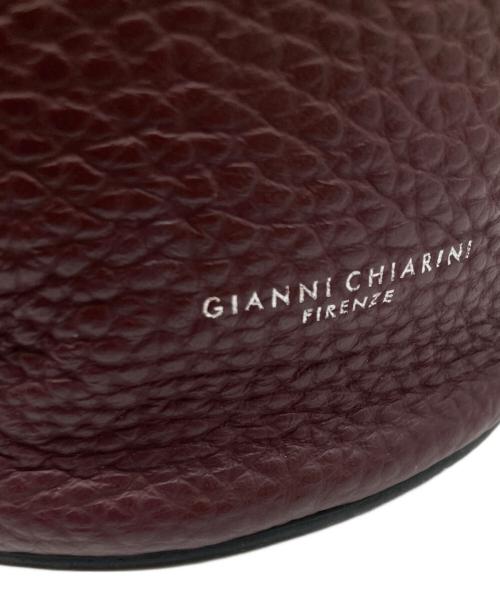 GIANNI CHIARINI（ジャンニ キアリーニ）GIANNI CHIARINI (ジャンニ キアリーニ) 2WAYショルダーバッグ ボルドーの古着・服飾アイテム