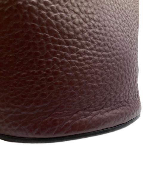 GIANNI CHIARINI（ジャンニ キアリーニ）GIANNI CHIARINI (ジャンニ キアリーニ) 2WAYショルダーバッグ ボルドーの古着・服飾アイテム