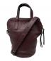 GIANNI CHIARINI（ジャンニ キアリーニ）の古着「2WAYショルダーバッグ」｜ボルドー