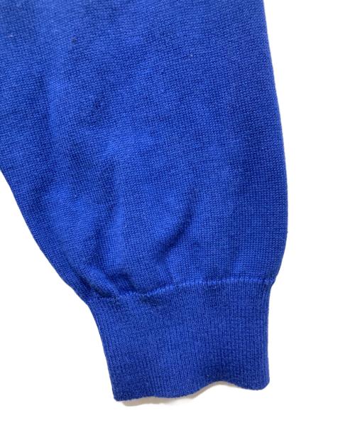 HUMAN MADE（ヒューマンメイド）HUMAN MADE (ヒューマンメイド) ニットセーター ブルー サイズ:Lの古着・服飾アイテム