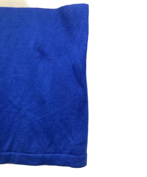 HUMAN MADE（ヒューマンメイド）HUMAN MADE (ヒューマンメイド) ニットセーター ブルー サイズ:Lの古着・服飾アイテム