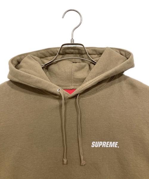 SUPREME（シュプリーム）SUPREME (シュプリーム) Crown Hooded Swatshirt ベージュ サイズ:Mの古着・服飾アイテム