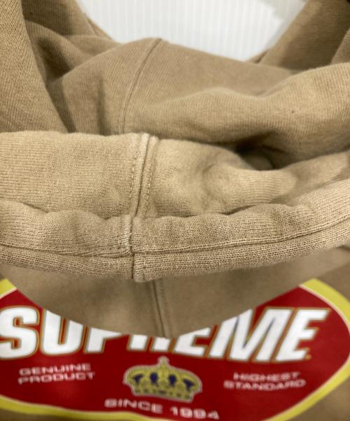 SUPREME（シュプリーム）SUPREME (シュプリーム) Crown Hooded Swatshirt ベージュ サイズ:Mの古着・服飾アイテム