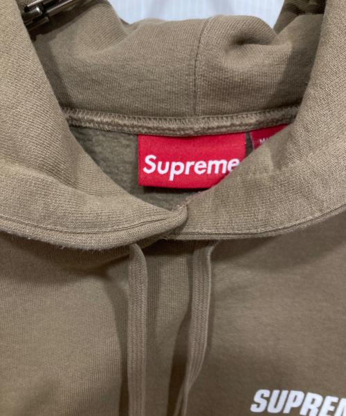 SUPREME（シュプリーム）SUPREME (シュプリーム) Crown Hooded Swatshirt ベージュ サイズ:Mの古着・服飾アイテム