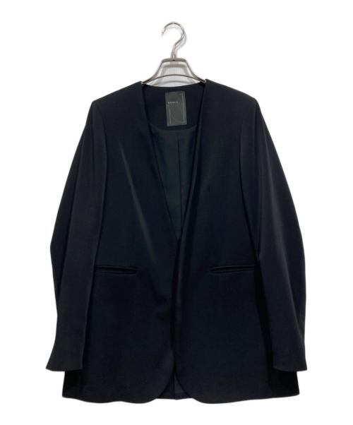 Noble（ノーブル）Noble (ノーブル) スリーブスリットケープジャケット ブラック サイズ:36の古着・服飾アイテム