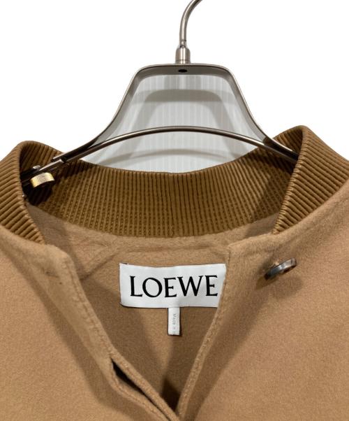 LOEWE（ロエベ）LOEWE (ロエベ) ウールカシミアボタンジャケット ベージュ サイズ:32の古着・服飾アイテム
