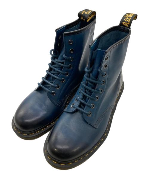 Dr.Martens（ドクターマーチン）Dr.Martens (ドクターマーチン) 8ホールブーツ ネイビーグラデーション サイズ:UK7の古着・服飾アイテム