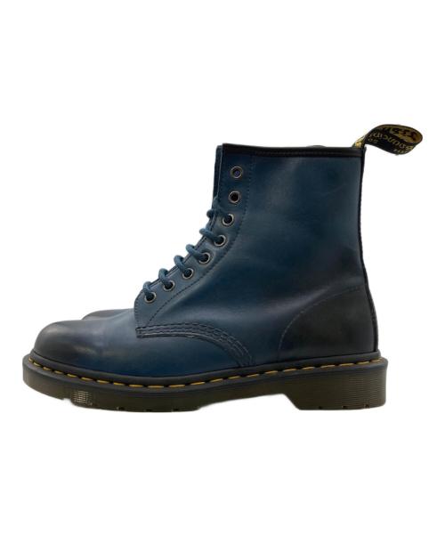 Dr.Martens（ドクターマーチン）Dr.Martens (ドクターマーチン) 8ホールブーツ ネイビーグラデーション サイズ:UK7の古着・服飾アイテム