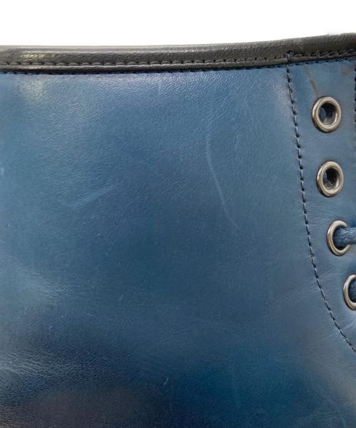 Dr.Martens（ドクターマーチン）Dr.Martens (ドクターマーチン) 8ホールブーツ ネイビーグラデーション サイズ:UK7の古着・服飾アイテム