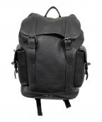 COACHコーチ）の古着「ハドソン バックパック　レザー」｜ブラック