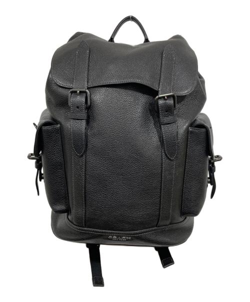 COACH（コーチ）COACH (コーチ) ハドソン バックパック　レザー ブラックの古着・服飾アイテム