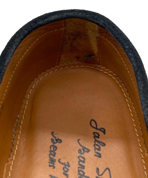 Jalan Sriwijaya（ジャランスリウァヤ）Jalan Sriwijaya (ジャランスリウァヤ) スウェードローファー ブラック サイズ:7 1/2の古着・服飾アイテム