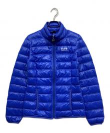 EA7（イーエーセブン）の古着「ダウンジャケット」｜ブルー