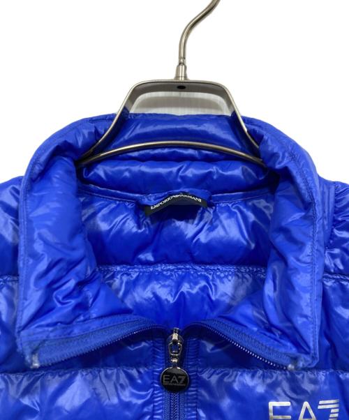 EA7（イーエーセブン）EA7 (イーエーセブン) ダウンジャケット ブルー サイズ:Sの古着・服飾アイテム