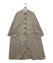 JANTZEN（ジャンセン）の古着「ノーカラーコート」｜ベージュ