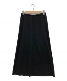 Plage（プラージュ）の古着「Jersey スカート」｜ブラック