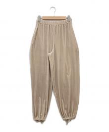 STEVEN ALAN（スティーブンアラン）の古着「ベロアイージーパンツ」｜アイボリー