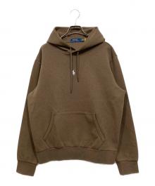 POLO RALPH LAUREN（ポロ・ラルフローレン）の古着「センターポニー プルオーバーパーカー」｜ブラウン