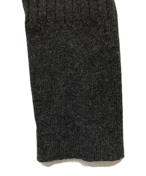 Spick and Span（スピック＆スパン）Spick and Span (スピック＆スパン) リブニットワンピース グレー サイズ:サイズ記載なしの古着・服飾アイテム