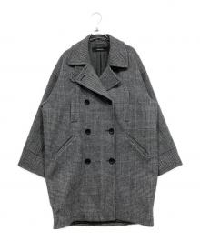 JOURNAL STANDARD（ジャーナルスタンダード）の古着「Super140 ミドルPコート」｜グレー