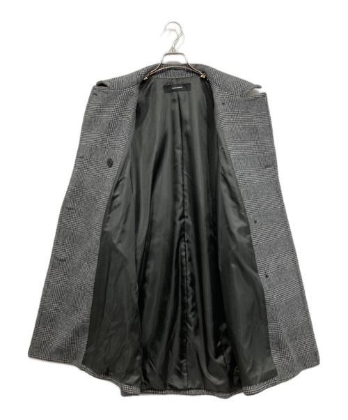 JOURNAL STANDARD（ジャーナルスタンダード）JOURNAL STANDARD (ジャーナルスタンダード) Super140 ミドルPコート グレー サイズ:Mの古着・服飾アイテム