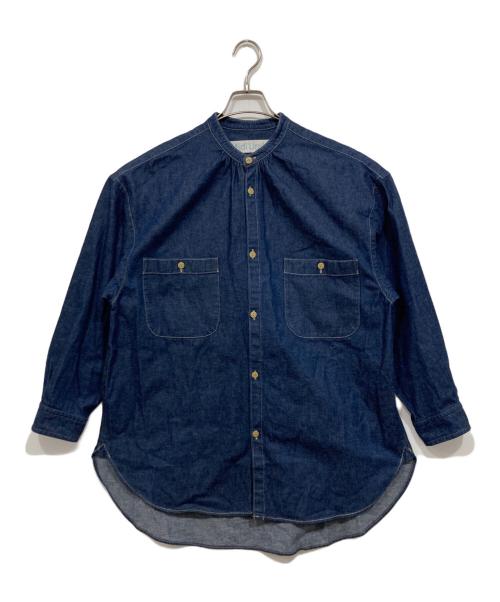Midi-Umi（ミディウミ）Midi-Umi (ミディウミ) デニムシャツ インディゴ サイズ:サイズ表記なしの古着・服飾アイテム