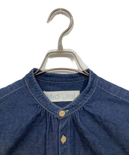 Midi-Umi（ミディウミ）Midi-Umi (ミディウミ) デニムシャツ インディゴ サイズ:サイズ表記なしの古着・服飾アイテム