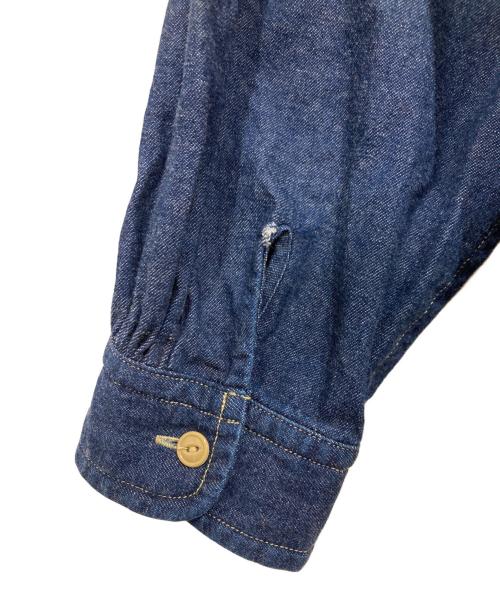 Midi-Umi（ミディウミ）Midi-Umi (ミディウミ) デニムシャツ インディゴ サイズ:サイズ表記なしの古着・服飾アイテム