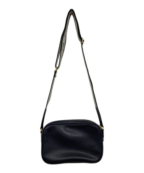 LAUREN RALPH LAUREN（ローレンラルフローレン）LAUREN RALPH LAUREN (ローレンラルフローレン) ロゴストラップショルダーバッグ ネイビーの古着・服飾アイテム