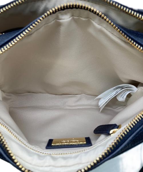 LAUREN RALPH LAUREN（ローレンラルフローレン）LAUREN RALPH LAUREN (ローレンラルフローレン) ロゴストラップショルダーバッグ ネイビーの古着・服飾アイテム