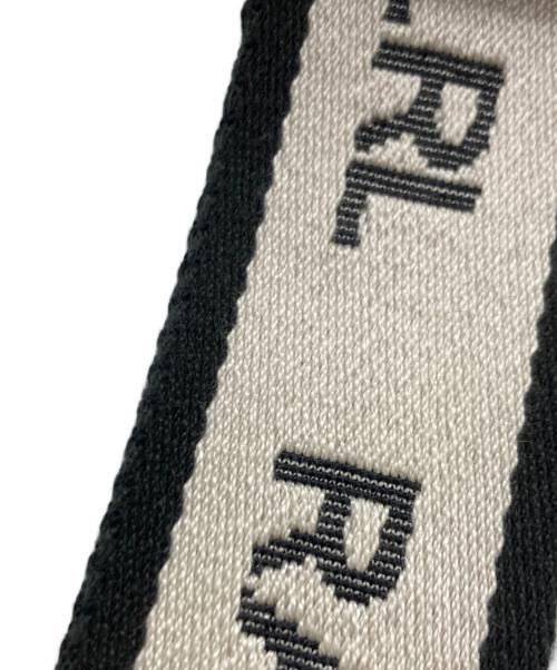 LAUREN RALPH LAUREN（ローレンラルフローレン）LAUREN RALPH LAUREN (ローレンラルフローレン) ロゴストラップショルダーバッグ ネイビーの古着・服飾アイテム