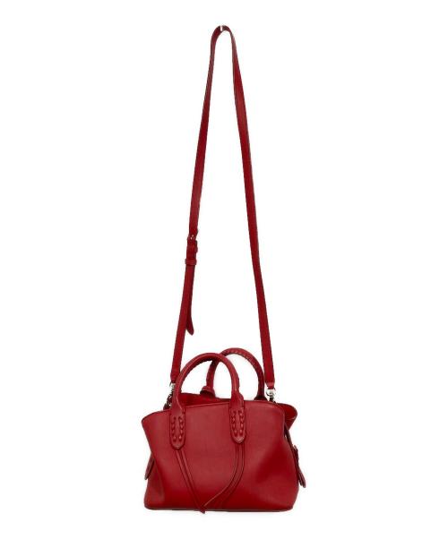 POLO RALPH LAUREN（ポロ・ラルフローレン）POLO RALPH LAUREN (ポロ・ラルフローレン) 2WAYショルダーバッグ レッドの古着・服飾アイテム
