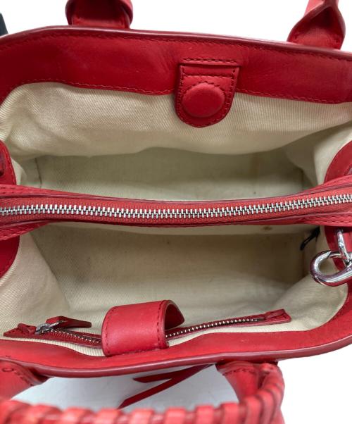 POLO RALPH LAUREN（ポロ・ラルフローレン）POLO RALPH LAUREN (ポロ・ラルフローレン) 2WAYショルダーバッグ レッドの古着・服飾アイテム