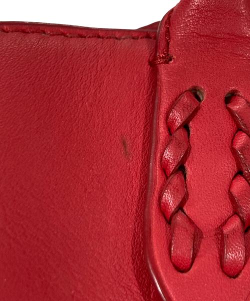 POLO RALPH LAUREN（ポロ・ラルフローレン）POLO RALPH LAUREN (ポロ・ラルフローレン) 2WAYショルダーバッグ レッドの古着・服飾アイテム