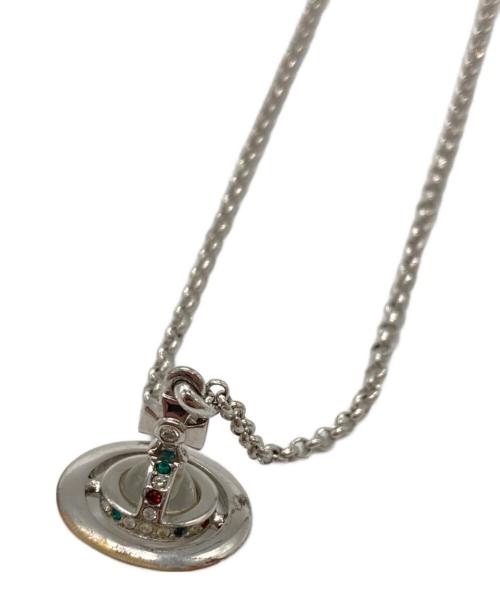 Vivienne Westwood（ヴィヴィアンウエストウッド）Vivienne Westwood (ヴィヴィアンウエストウッド) スモールオーブネックレス シルバーの古着・服飾アイテム