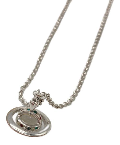 Vivienne Westwood（ヴィヴィアンウエストウッド）Vivienne Westwood (ヴィヴィアンウエストウッド) スモールオーブネックレス シルバーの古着・服飾アイテム