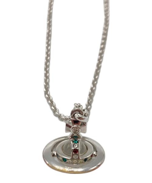 Vivienne Westwood（ヴィヴィアンウエストウッド）Vivienne Westwood (ヴィヴィアンウエストウッド) スモールオーブネックレス シルバーの古着・服飾アイテム