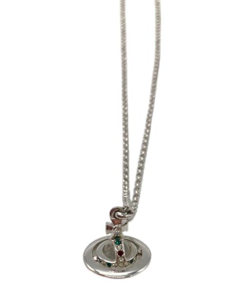 Vivienne Westwood（ヴィヴィアンウエストウッド）Vivienne Westwood (ヴィヴィアンウエストウッド) スモールオーブネックレス シルバーの古着・服飾アイテム