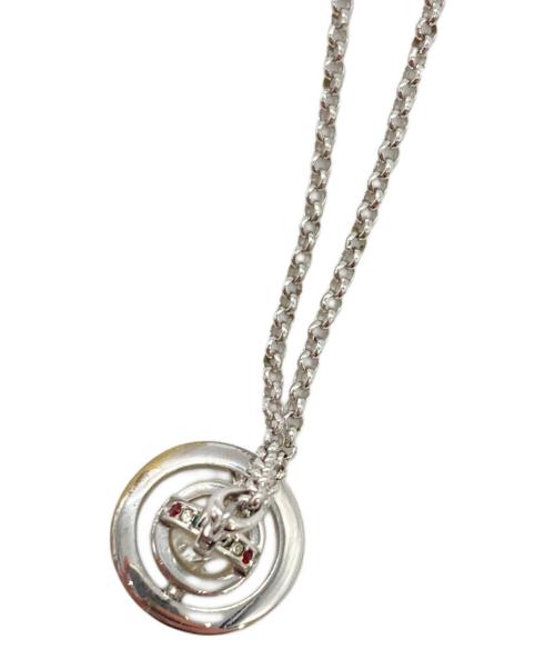 Vivienne Westwood（ヴィヴィアンウエストウッド）Vivienne Westwood (ヴィヴィアンウエストウッド) スモールオーブネックレス シルバーの古着・服飾アイテム
