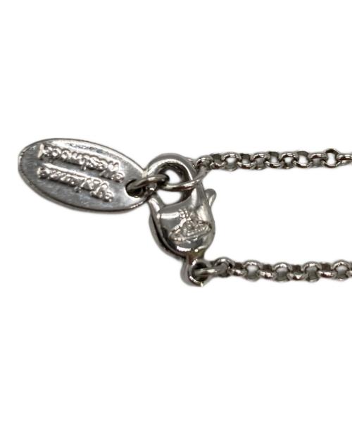 Vivienne Westwood（ヴィヴィアンウエストウッド）Vivienne Westwood (ヴィヴィアンウエストウッド) スモールオーブネックレス シルバーの古着・服飾アイテム