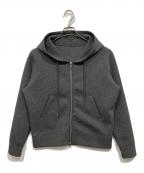 Spick and Spanスピック＆スパン）の古着「ストレッチジップフードパーカー」｜グレー