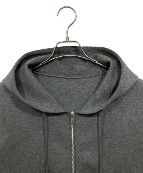 Spick and Span（スピック＆スパン）Spick and Span (スピック＆スパン) ストレッチジップフードパーカー グレー サイズ:サイズ表記なしの古着・服飾アイテム