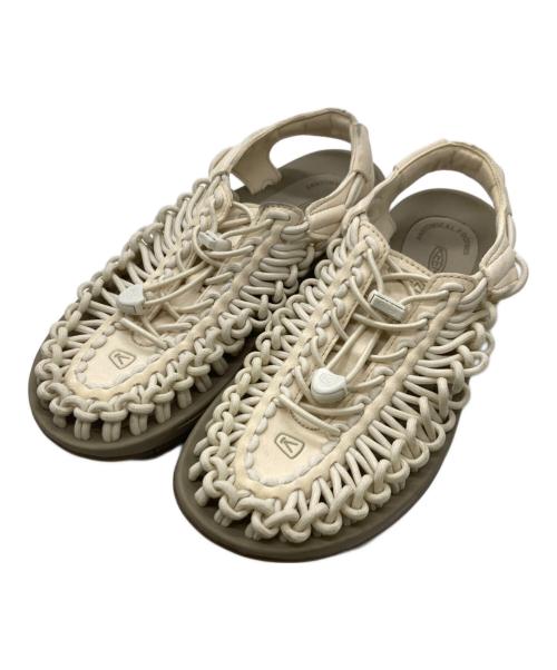 KEEN（キーン）KEEN (キーン) ユニーク アイボリー サイズ:24.5cmの古着・服飾アイテム