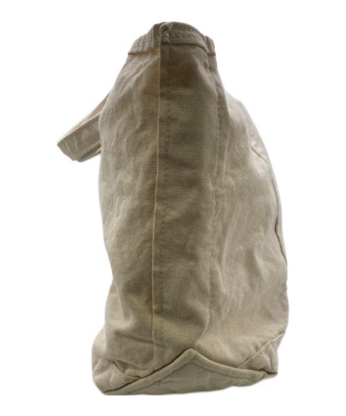 FRAMeWORK（フレームワーク）FRAMeWORK (フレームワーク) SEUVAS (ソウバス) 別注キャンバストート アイボリーの古着・服飾アイテム