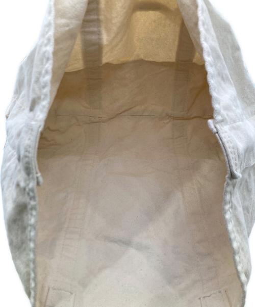 FRAMeWORK（フレームワーク）FRAMeWORK (フレームワーク) SEUVAS (ソウバス) 別注キャンバストート アイボリーの古着・服飾アイテム