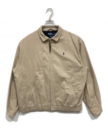 POLO RALPH LAUREN（ポロ・ラルフローレン）の古着「スイングトップ」｜ベージュ