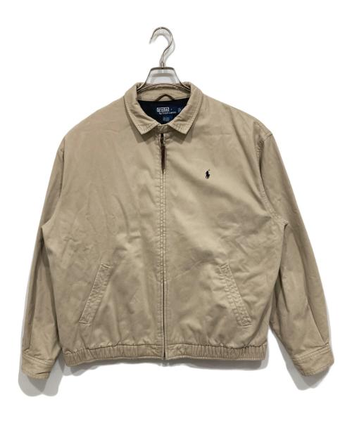 POLO RALPH LAUREN（ポロ・ラルフローレン）POLO RALPH LAUREN (ポロ・ラルフローレン) スイングトップ ベージュ サイズ:Lの古着・服飾アイテム