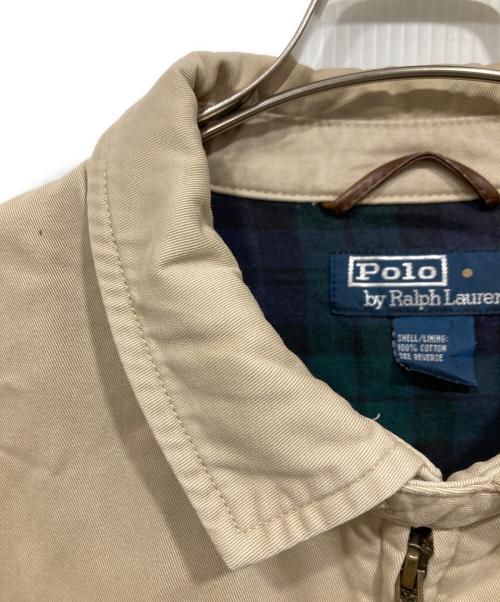 POLO RALPH LAUREN（ポロ・ラルフローレン）POLO RALPH LAUREN (ポロ・ラルフローレン) スイングトップ ベージュ サイズ:Lの古着・服飾アイテム