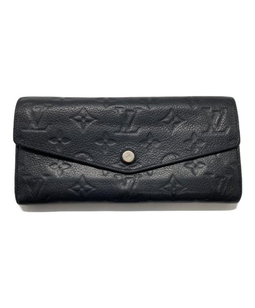 LOUIS VUITTON（ルイ ヴィトン）LOUIS VUITTON (ルイ ヴィトン) 長財布 / ポルトフォイユ・キュリユーズ ネイビーの古着・服飾アイテム